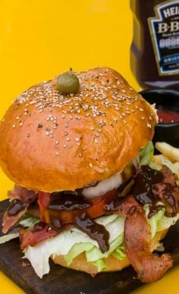 Hamburguesa Tocino Bbq