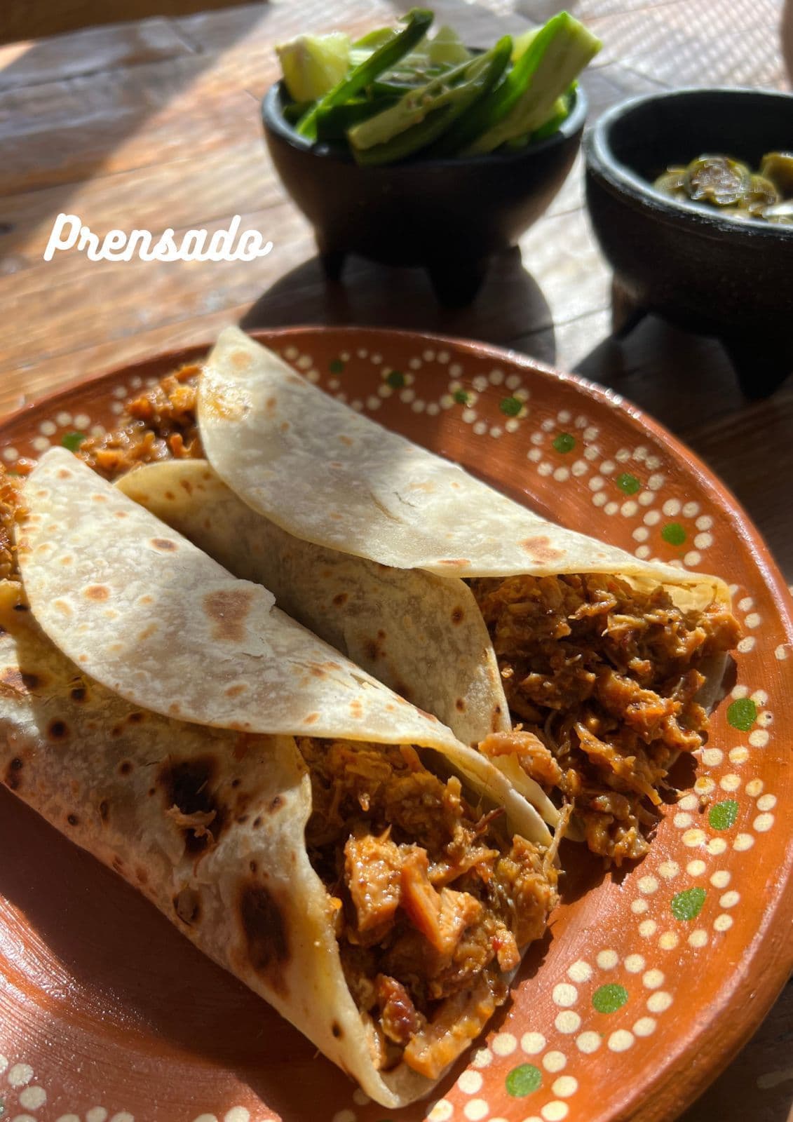 Burrito de Chicharrón Prensado