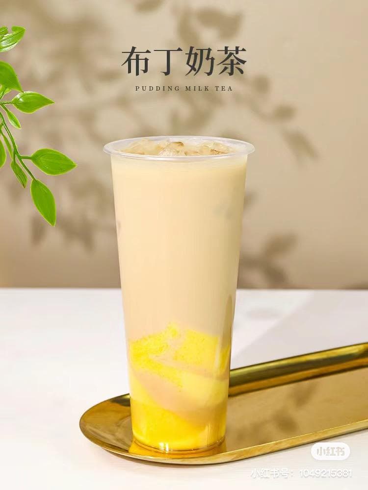 Pudín Milk Tea