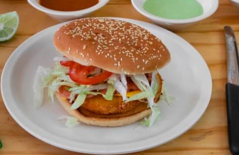 Hamburguesa de Pollo