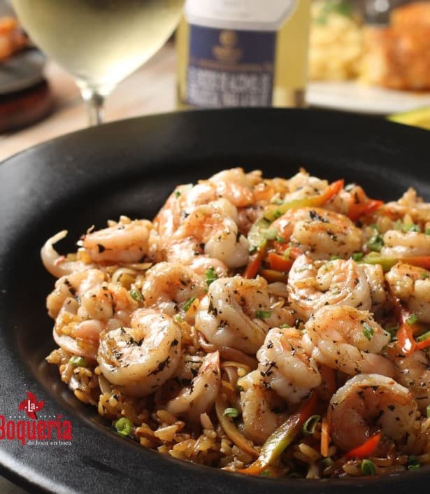 Arroz con Camarones