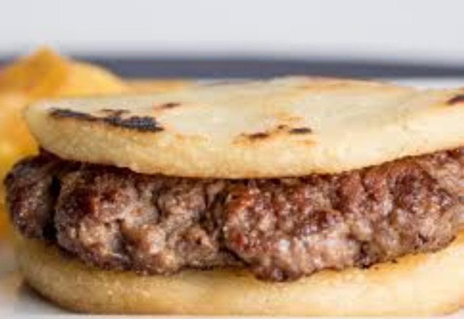 Arepa Hamburguesa