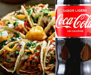 8 Tacos + 2 Coca Cola