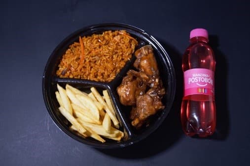 Combo Alitas BBQ más Bebida