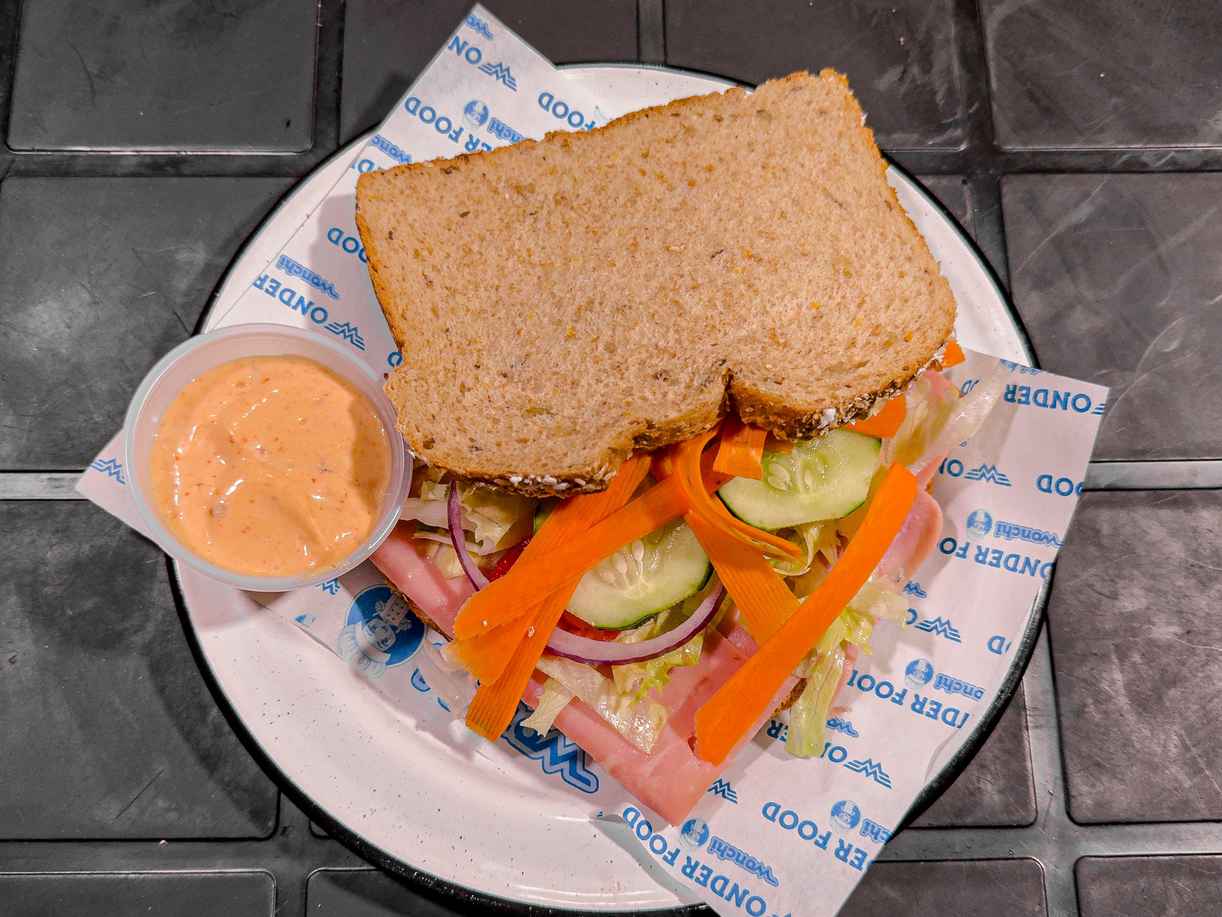 Sandwich de jamon
