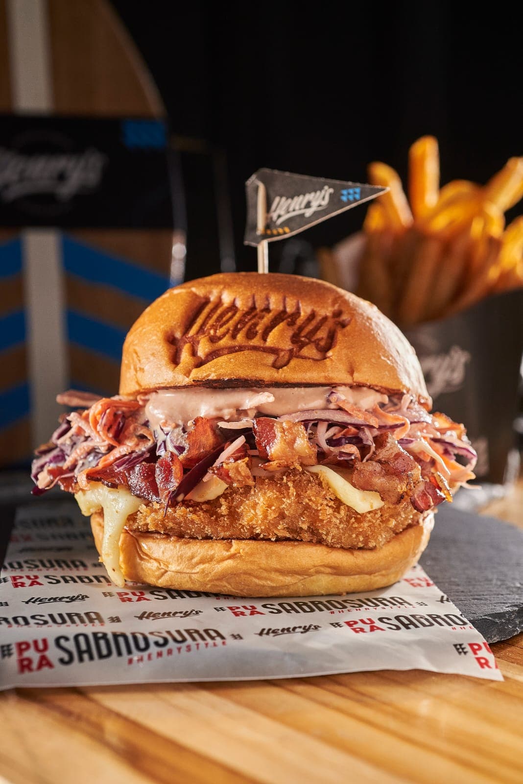 Hamburguesa La Crispy Chicken