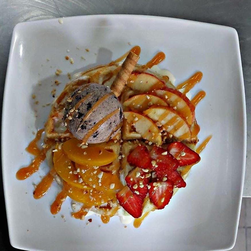 Waffle Frutal