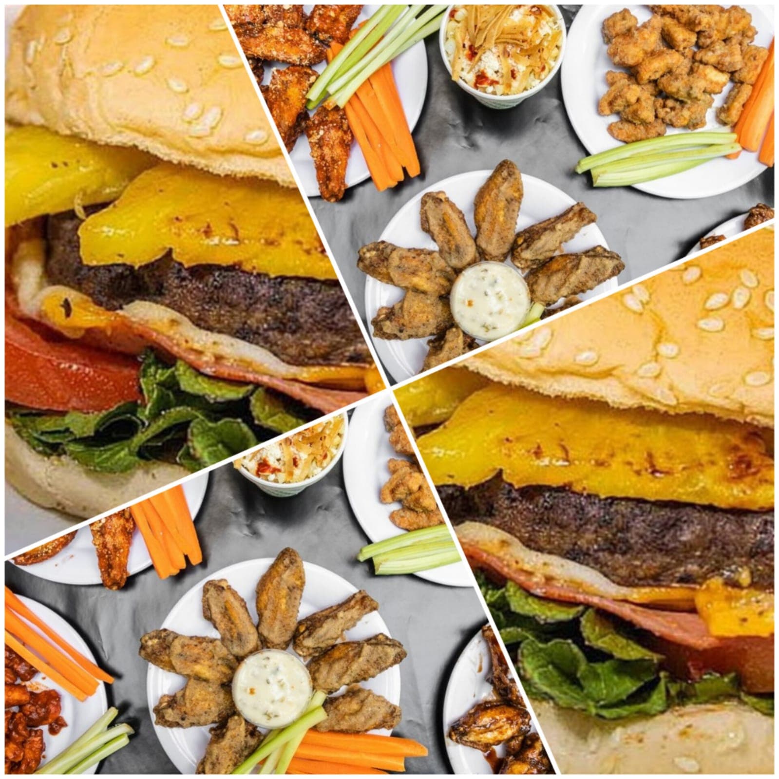 Burger y Bebida