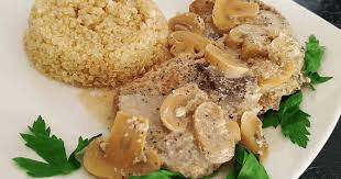 Bagre en salsa de champiñones 350gr.