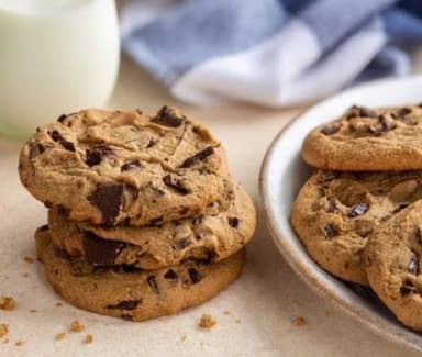 Galleta de chispas de chocolate