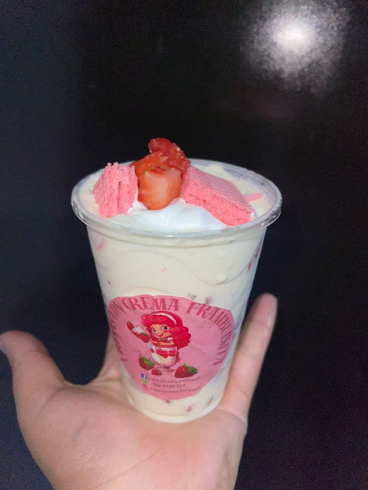 Fresas con Crema Clásico 10Oz