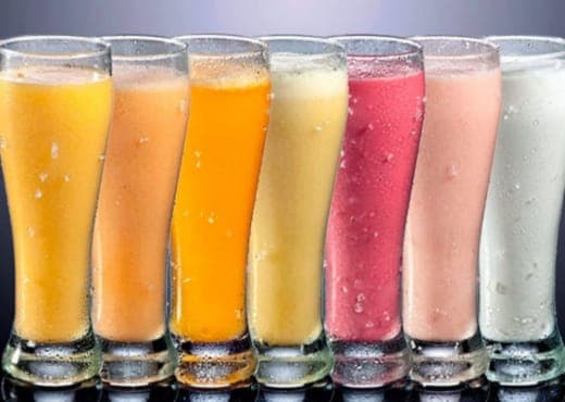 Jugo Natural en Leche