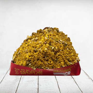 Arroz paisa mega (5 carnes)