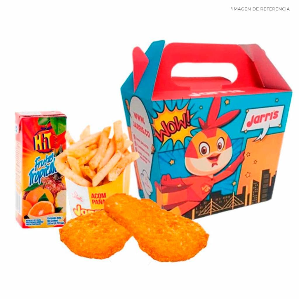 Menú Infantil  Muslicroquetas