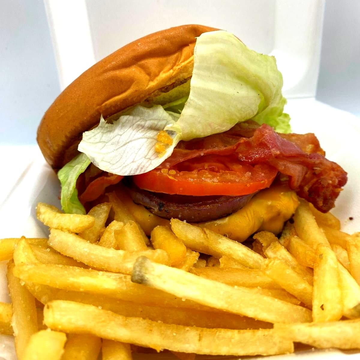 hamburguesa doble de res