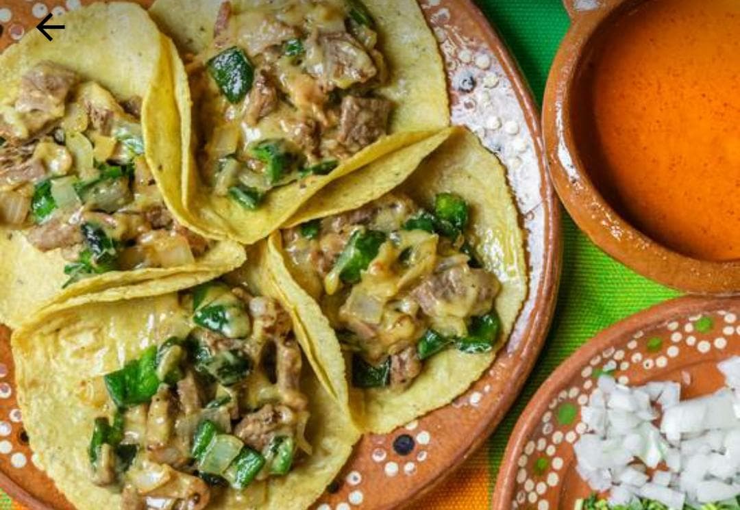 Orden de 4 Tacos, Queso con Pastor