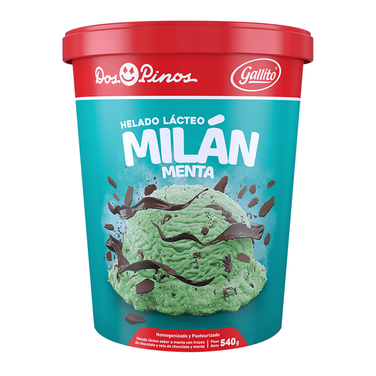 Helado Milan Menta Dos Pinos 1/4 gl 540 g