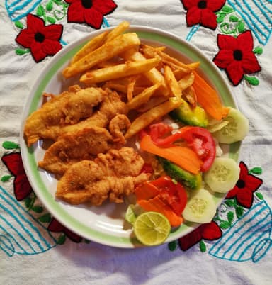 Milanesa de Pollo.