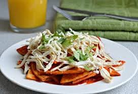 Chilaquiles sencillos