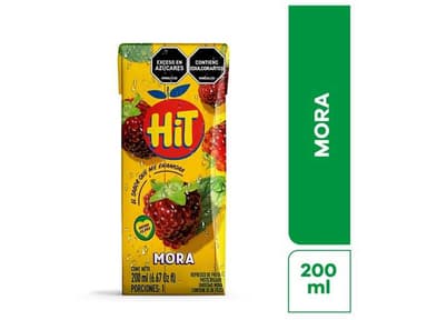 Jugo Hit de Mora Tetra 200ml