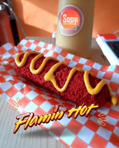 Salchicha Flaming Hot