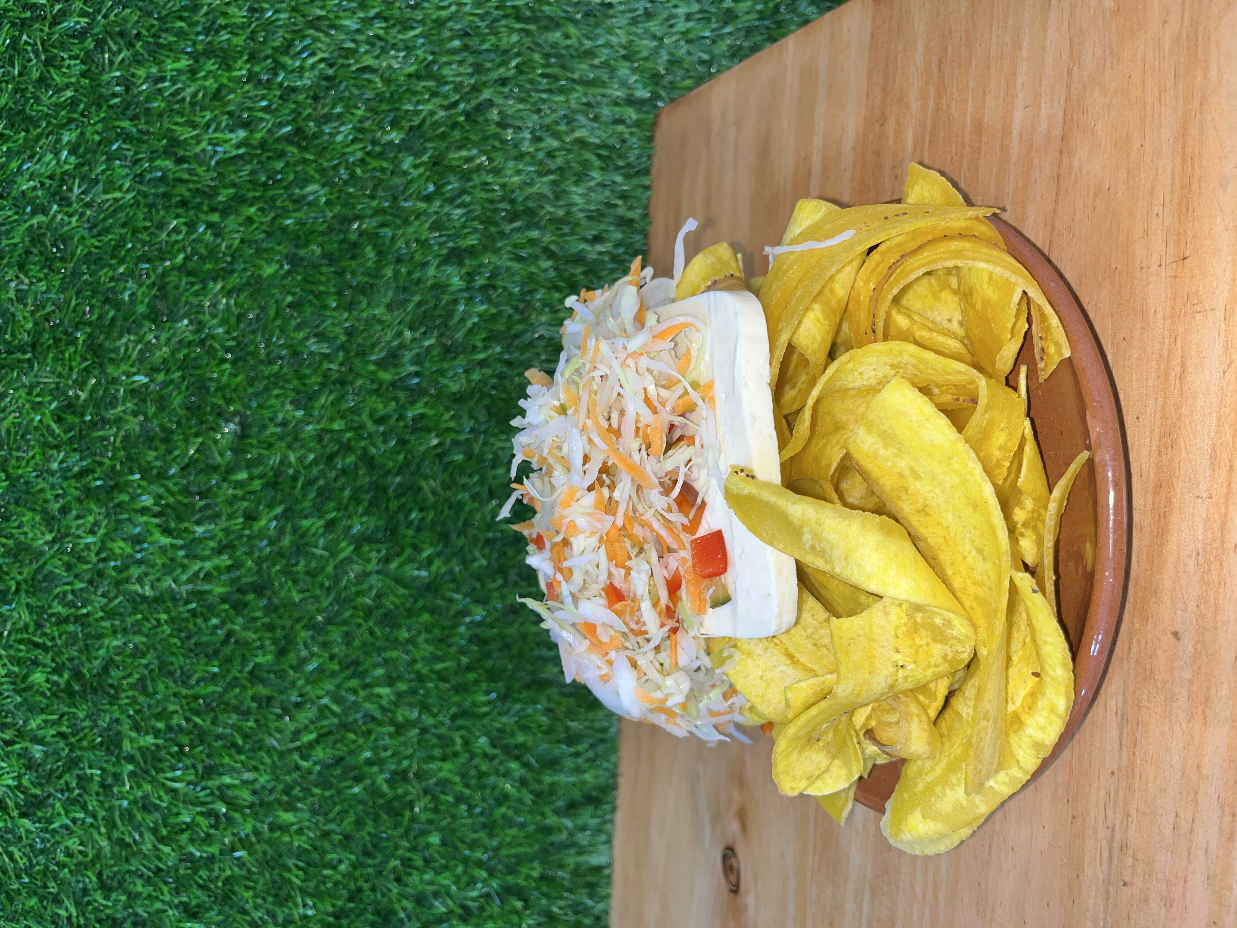 Tajadas con Queso