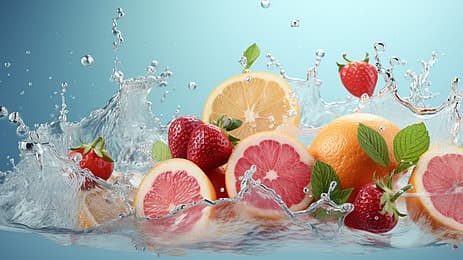 Agua Frutal 100% Natural Medio Litro