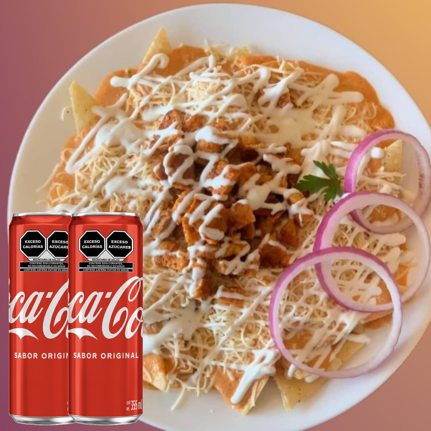 Combos coca-cola pareja+coca-cola 355ml