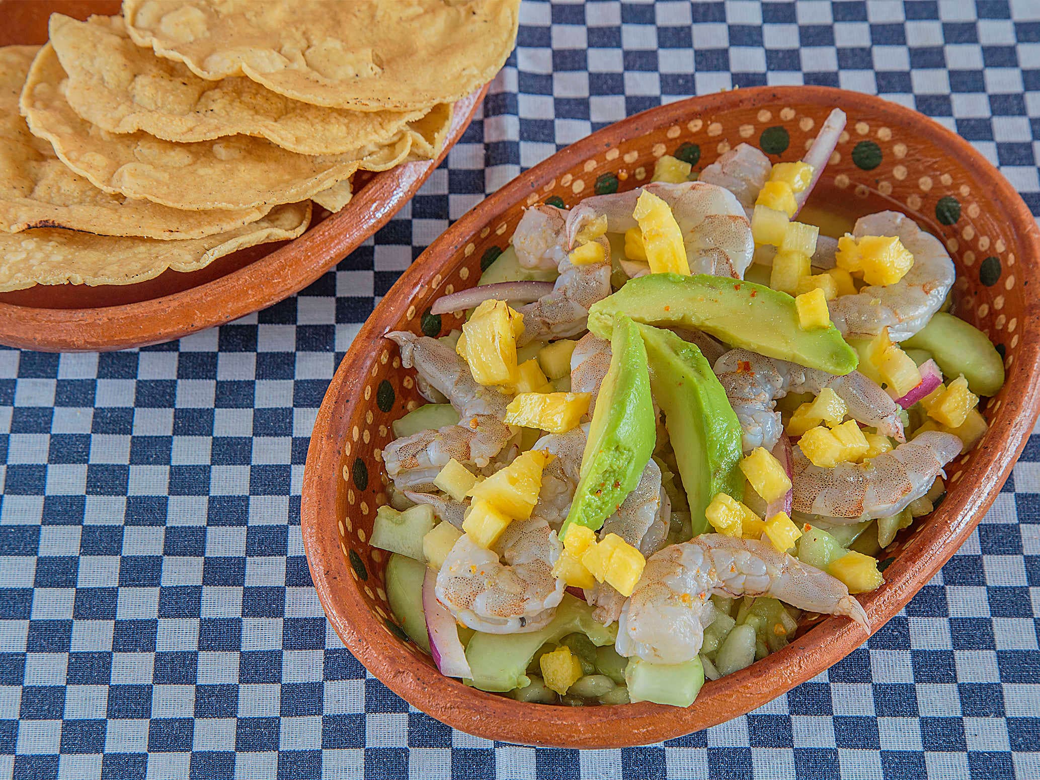 Aguachile Piña de Camarón