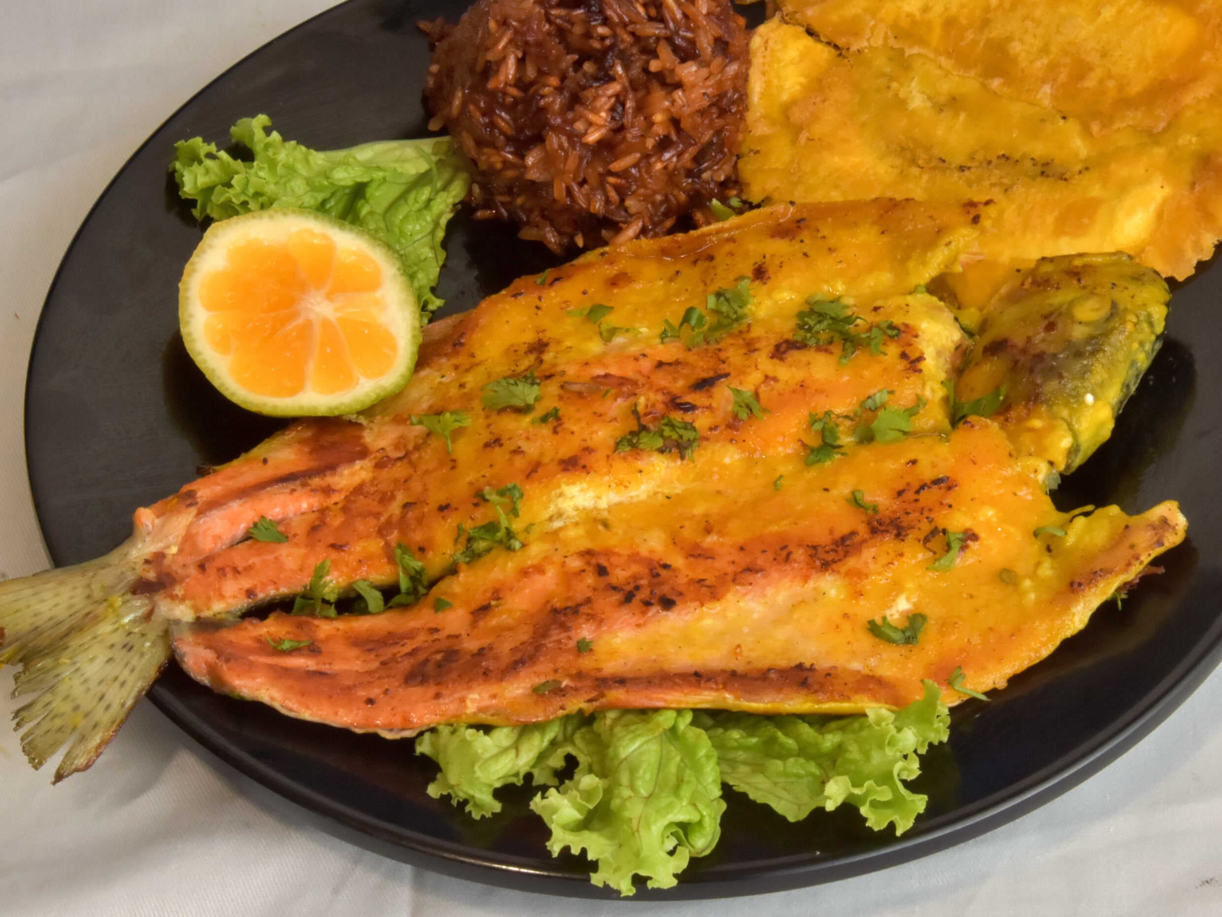 2 Truchas a la Plancha + Consomé