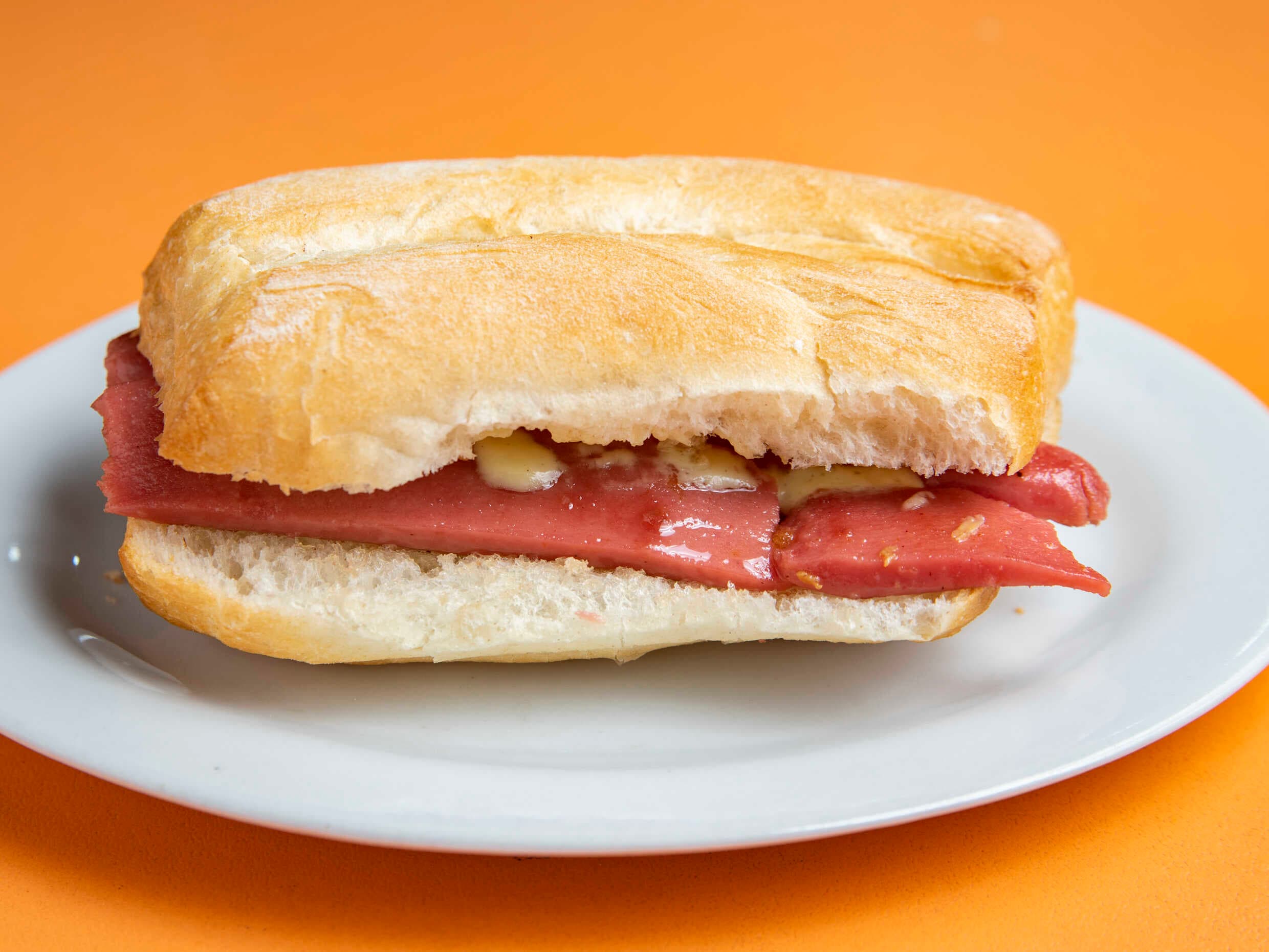Pan con Hot Dog