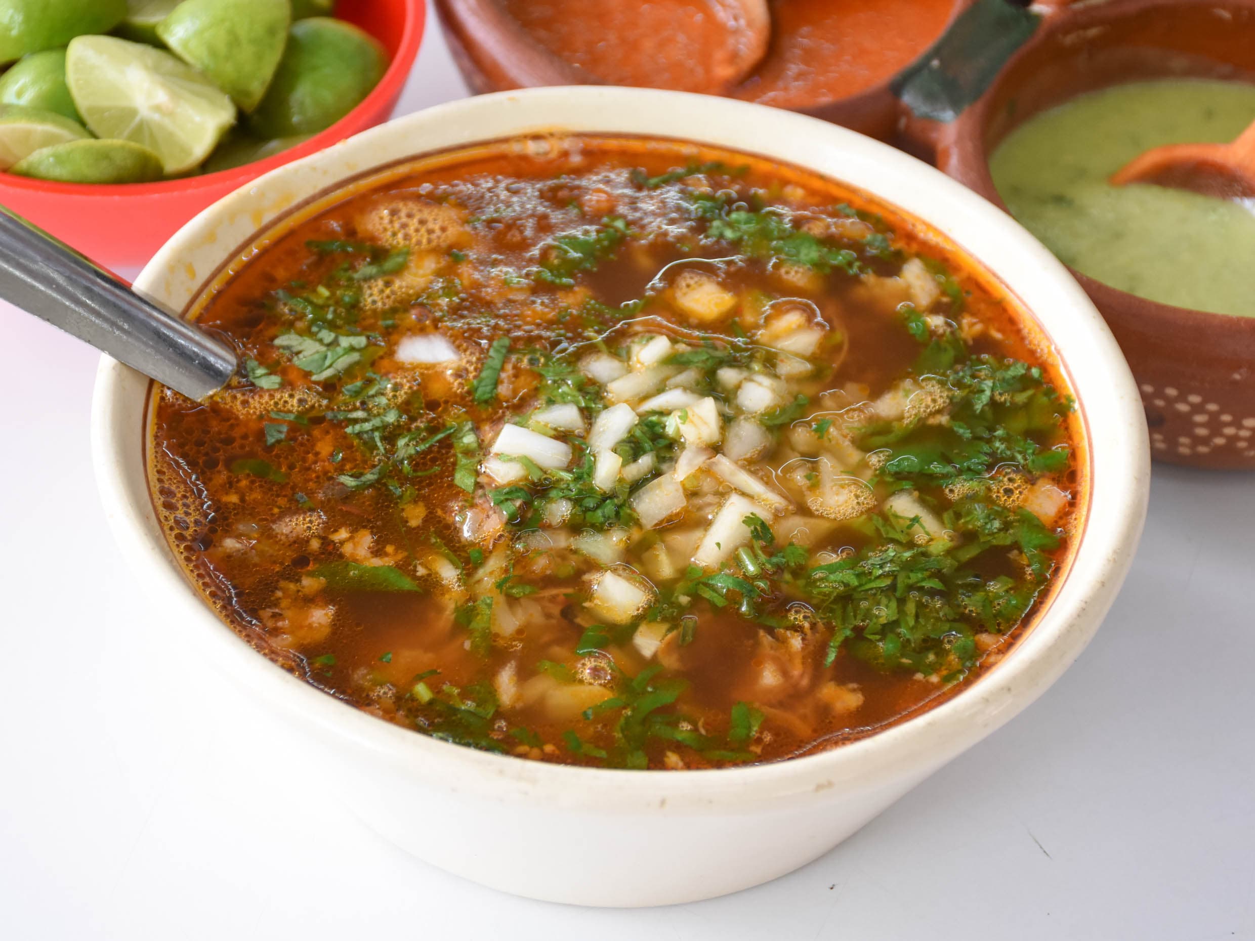 Consomé con Carne