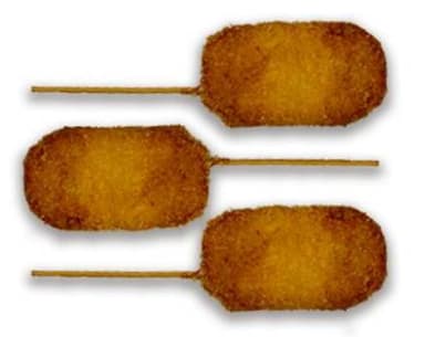 Kushiages de Plátano