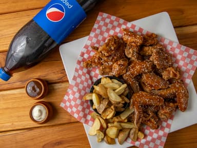 🍗!Combo! Colwings 18 Alitas BBQ + Gaseosa