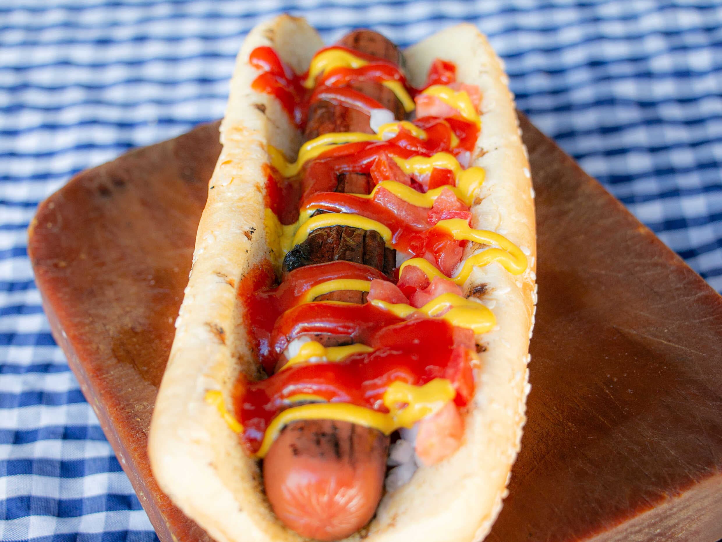 Hot Dog Jumbo con Tocino