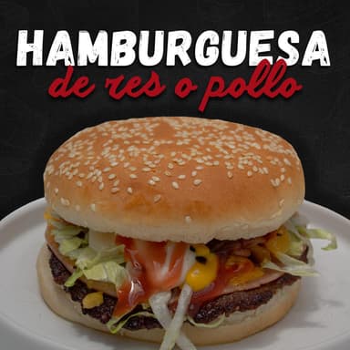 Hamburguesa de Pollo