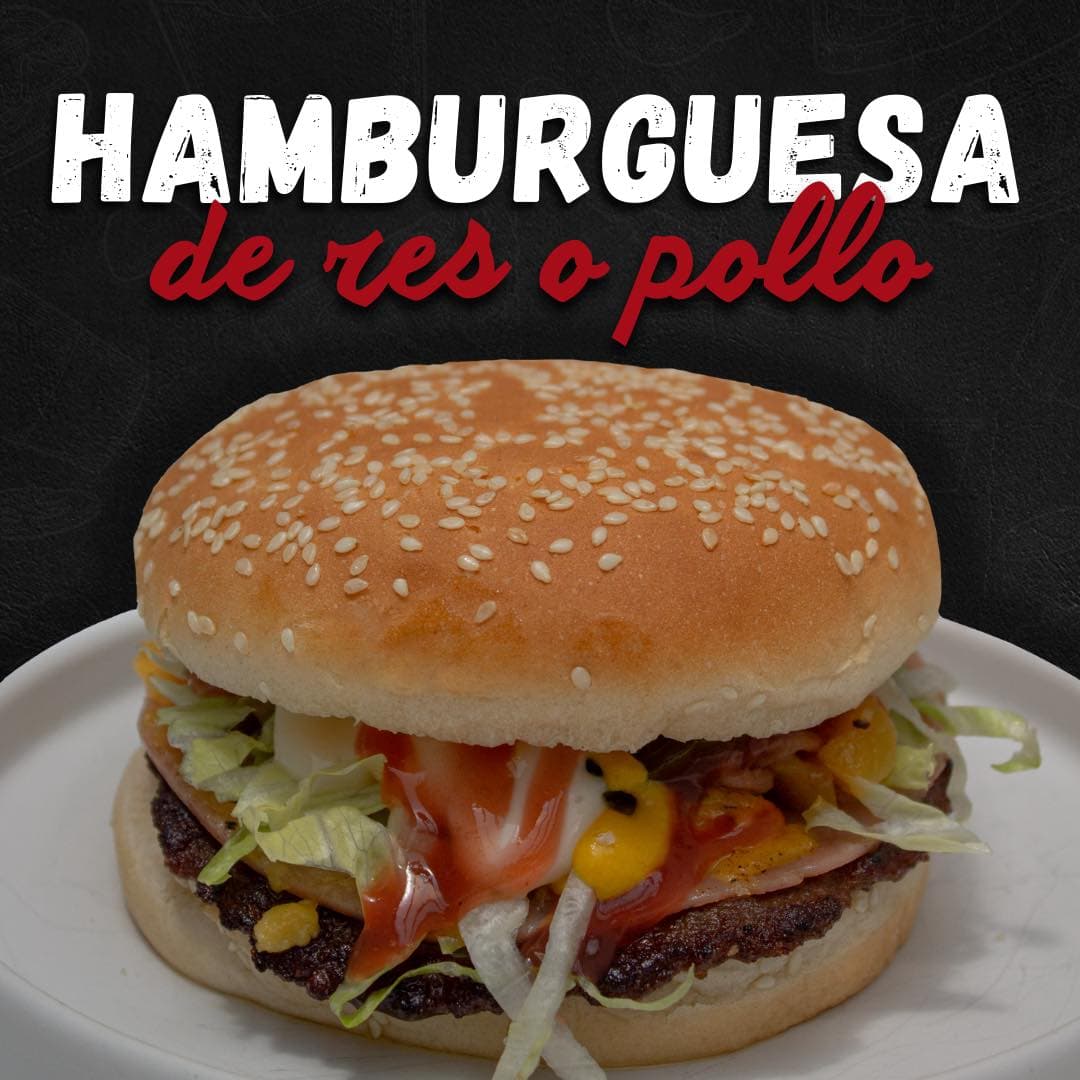 Hamburguesa de Pollo