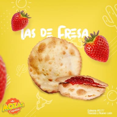 Coyota de Fresa (1 Pieza)