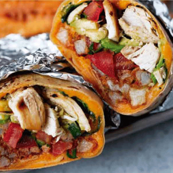 Super Burrito Voraz 2 Carnes Tocineta
