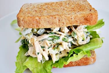 sándwich de pollo