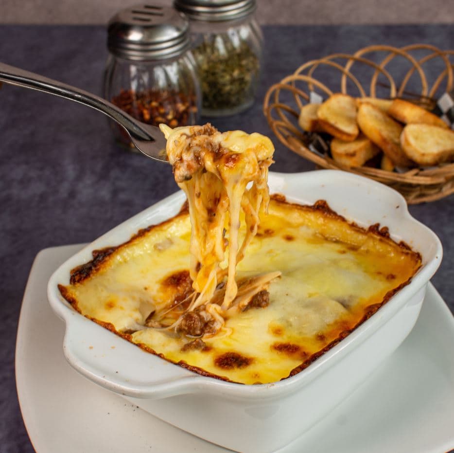 Lasaña Pollo Champiñón