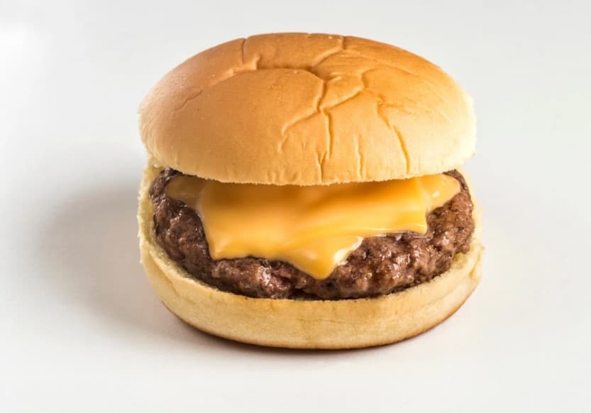 Cheese Burger + Papas en Promo