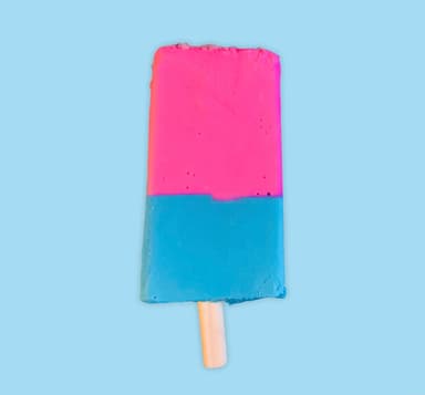 Paleta de Chicle y Algodón de Azúcar
