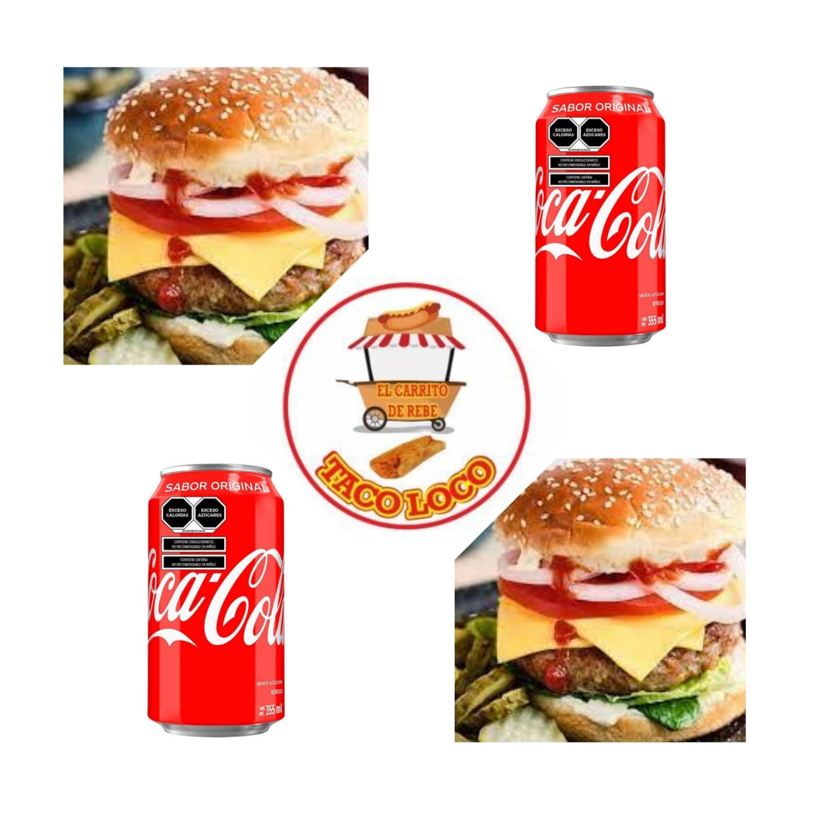 Combo-Hamburguesa+ Refresco