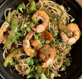 Teppanyaki Don de Camarón