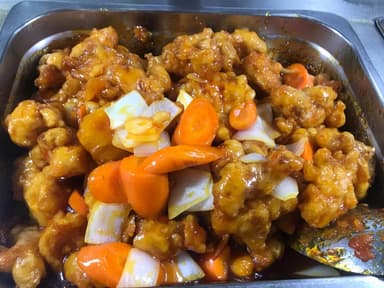 Pollo ajonjoli