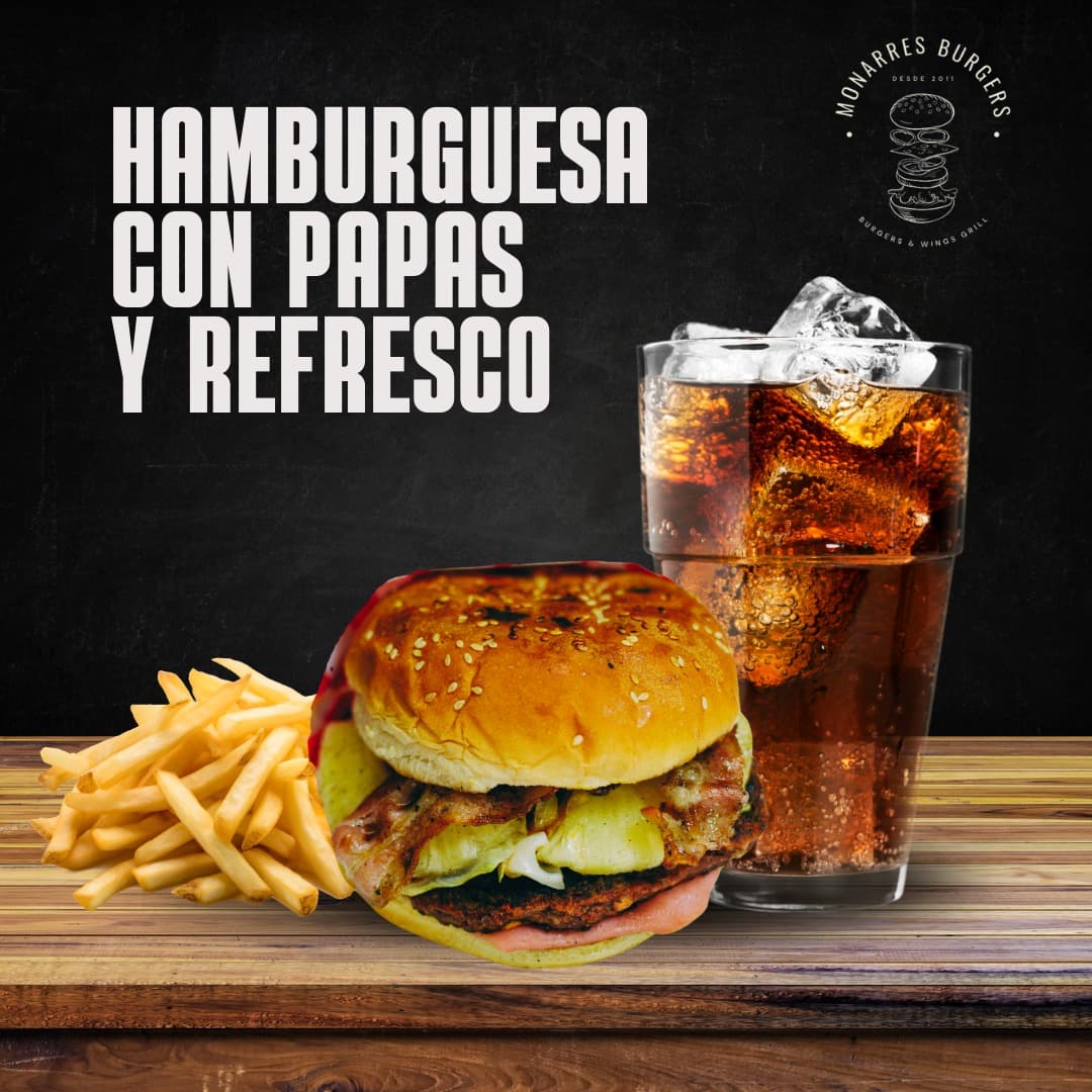 Especial + Papas y Refresco Lata