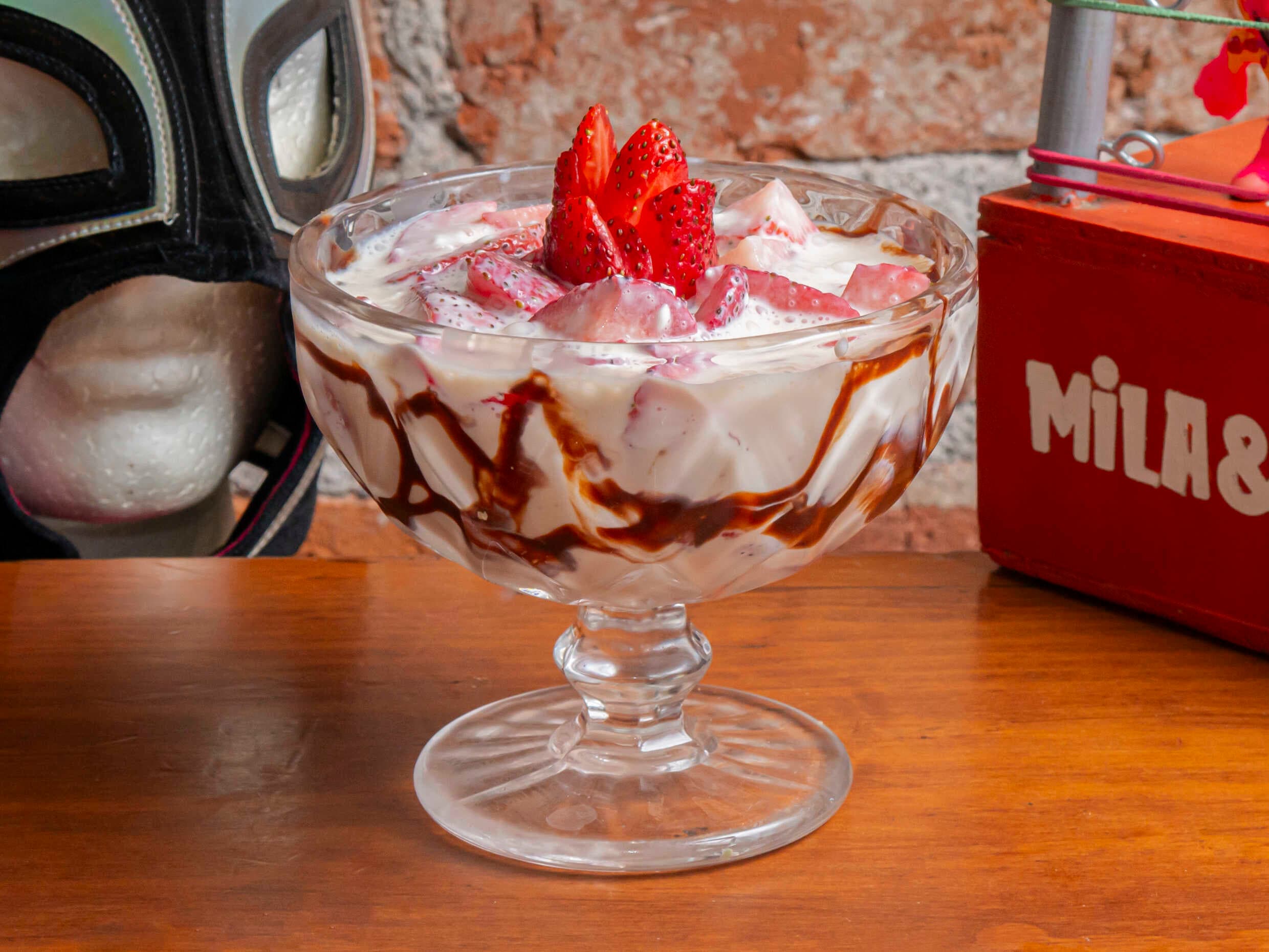 Fresas con Crema