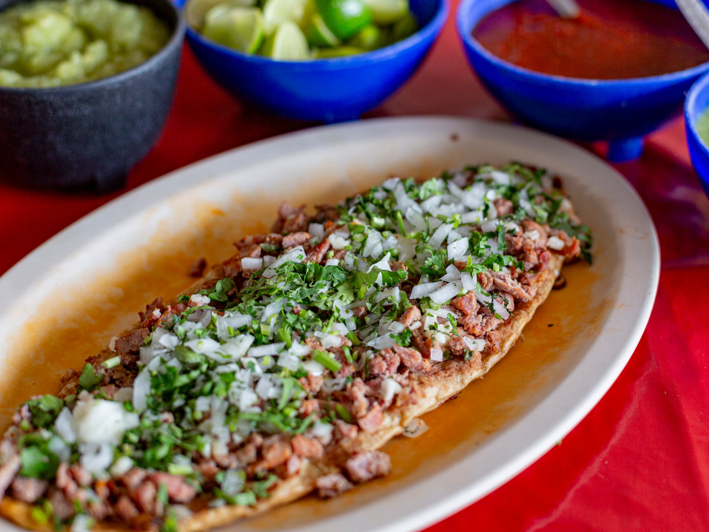 Huarache de Arrachera