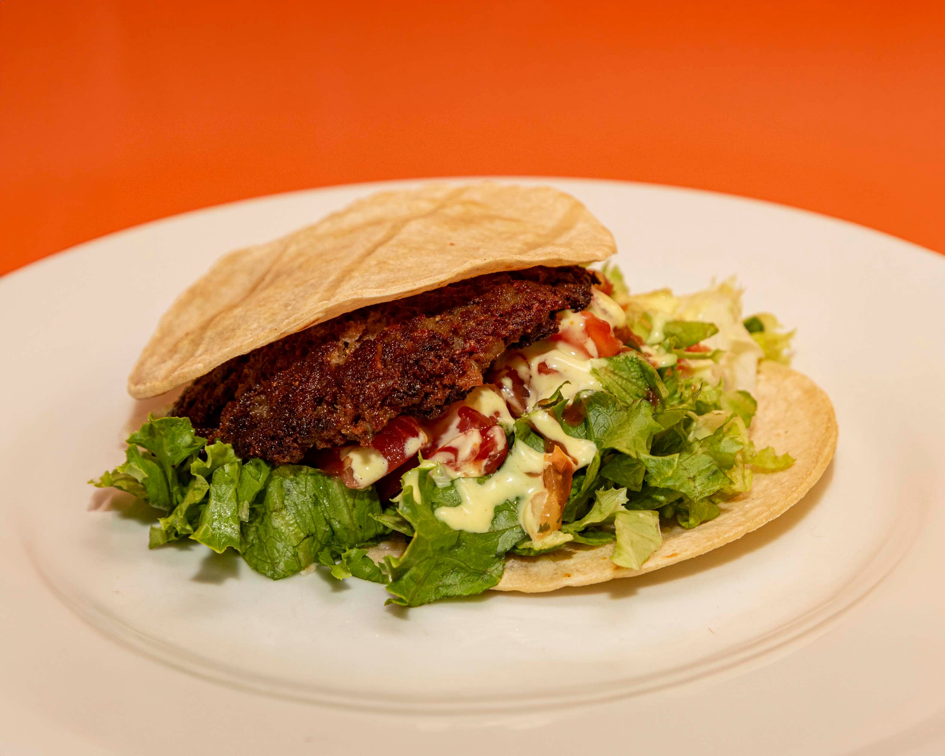 Torta arreglada de carne de res